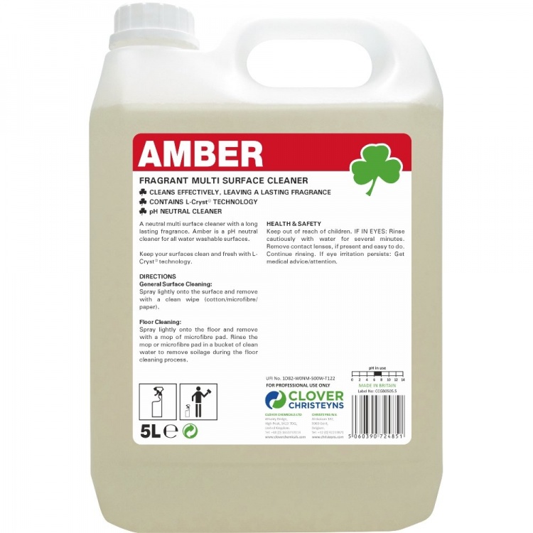 Clover Chemicals Amber Multi Surface Cleaner (820)